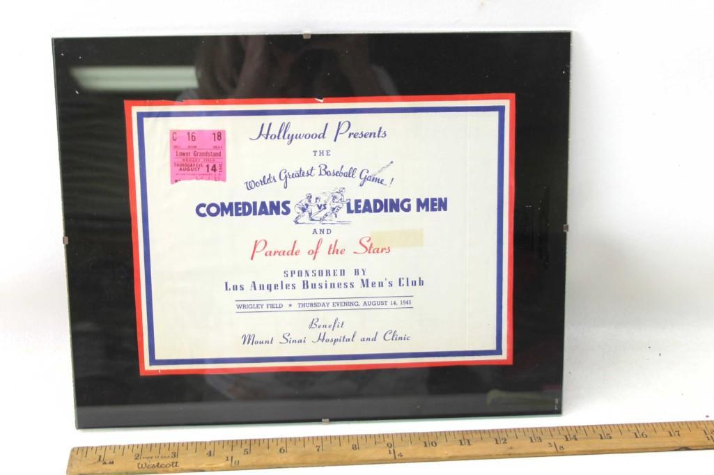 Hollywood Presents Comedians vs Leading Men Baseball (1 of 4)