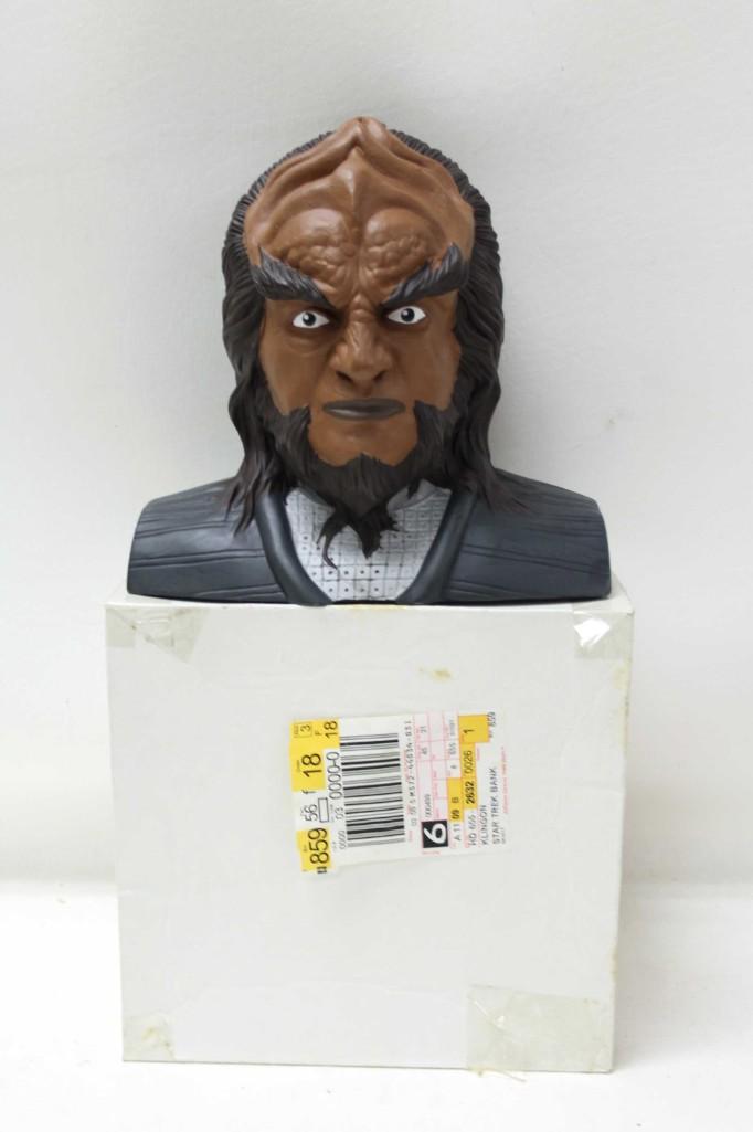 1994 Star Trek Klingon Bank , Thinkway Toys NIB (1 of 4)