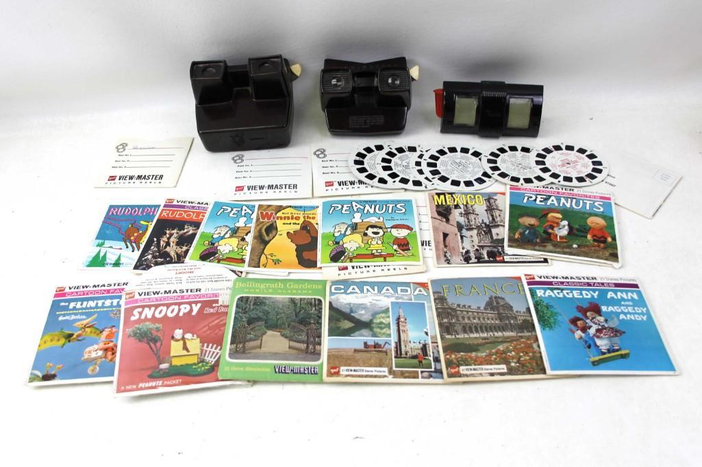 Lot of View Masters and Many Slide Reels (1 of 5)