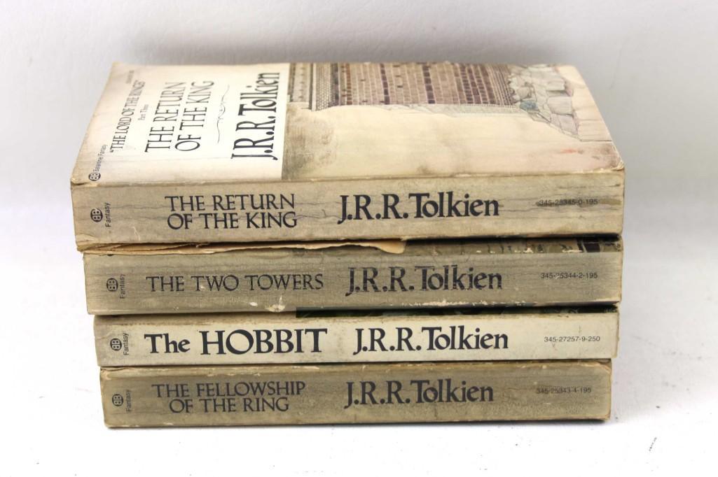 Lot of 4 JRR Tolkien Books (1 of 4)