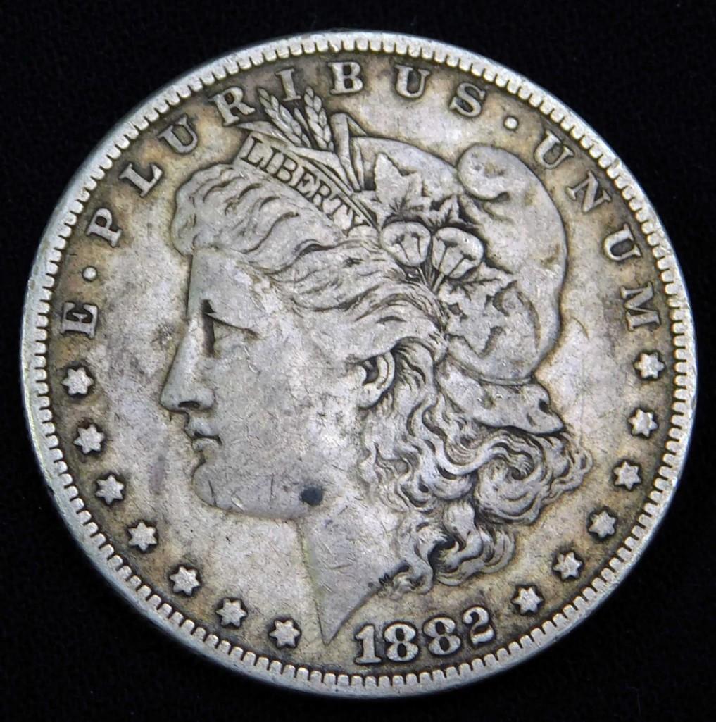 1882-P Morgan Silver Dollar (1 of 2)