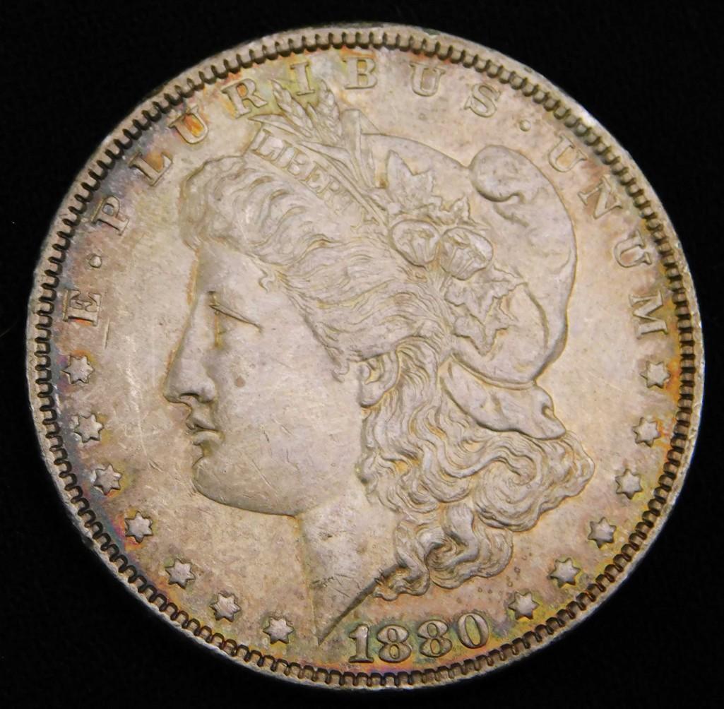 1880-P Morgan Silver Dollar (1 of 2)