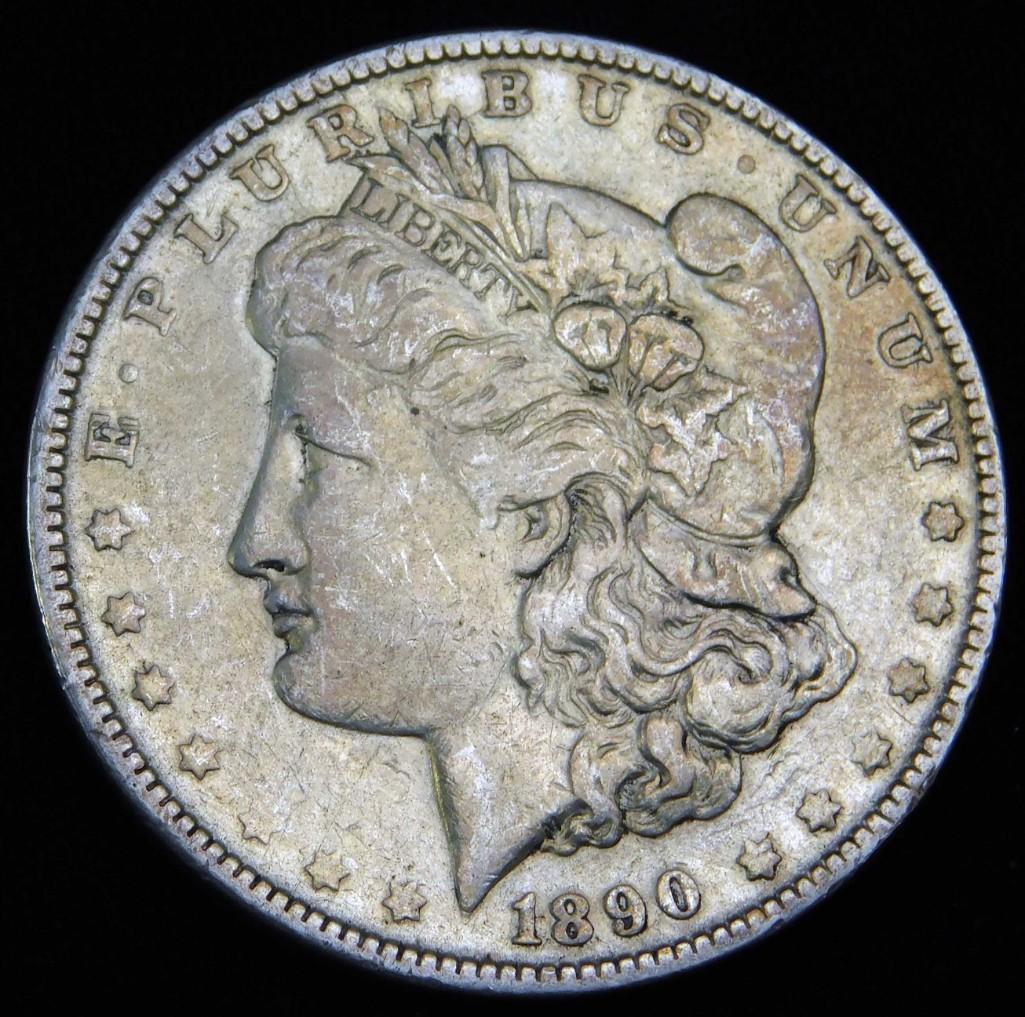 1890-P Morgan Silver Dollar (1 of 2)