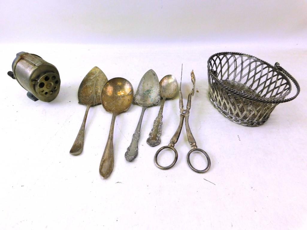 Vintage Pencil Sharpener, Metal Kitchen Utensils and (1 of 4)