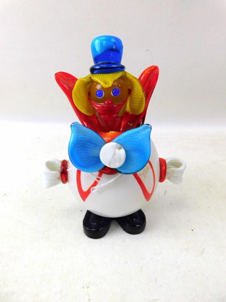 Cute Art Glass Clown: Cute Art Glass Clown