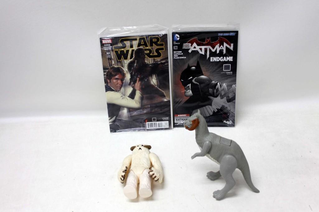 1979 Star Wars Tauntaun Action Figure and 1981 Wampa (1 of 6)