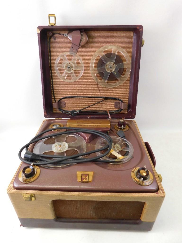 Webcor Electronic Memory Reel to Reel Recorder  210-1B (1 of 6)