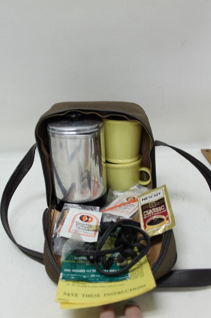 Empire Portable Instant Coffee Maker Traveling Kit: Empire Portable Instant Coffee Maker Traveling Kit The Metal Ware Corporation #60052-C