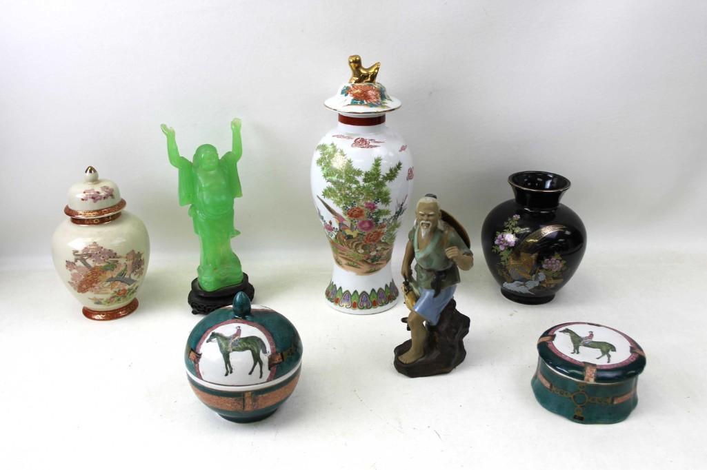Lot of Misc Decor Mostly Asian Designs (1 of 5)