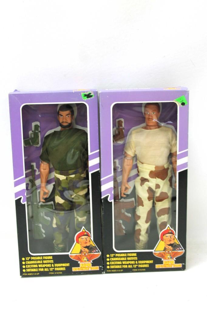 Lot of 2 RDF Fighter Action Figures NIB (1 of 2)