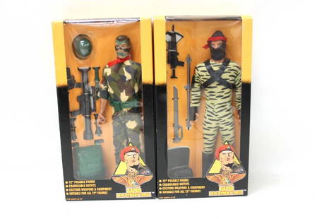 Lot of 2 RDF Fighter Action Figure NIB: Lot of 2 RDF Rapid Deployment Force Fighter Action Figure New in Box