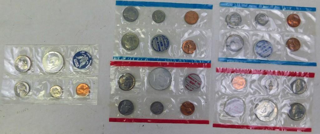 Uncirculated Coin Sets 1965 68 and 69 Denver and (1 of 7)