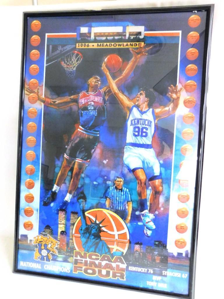 1996 NCAA Final Four Framed Poster Meadowlands (1 of 4)