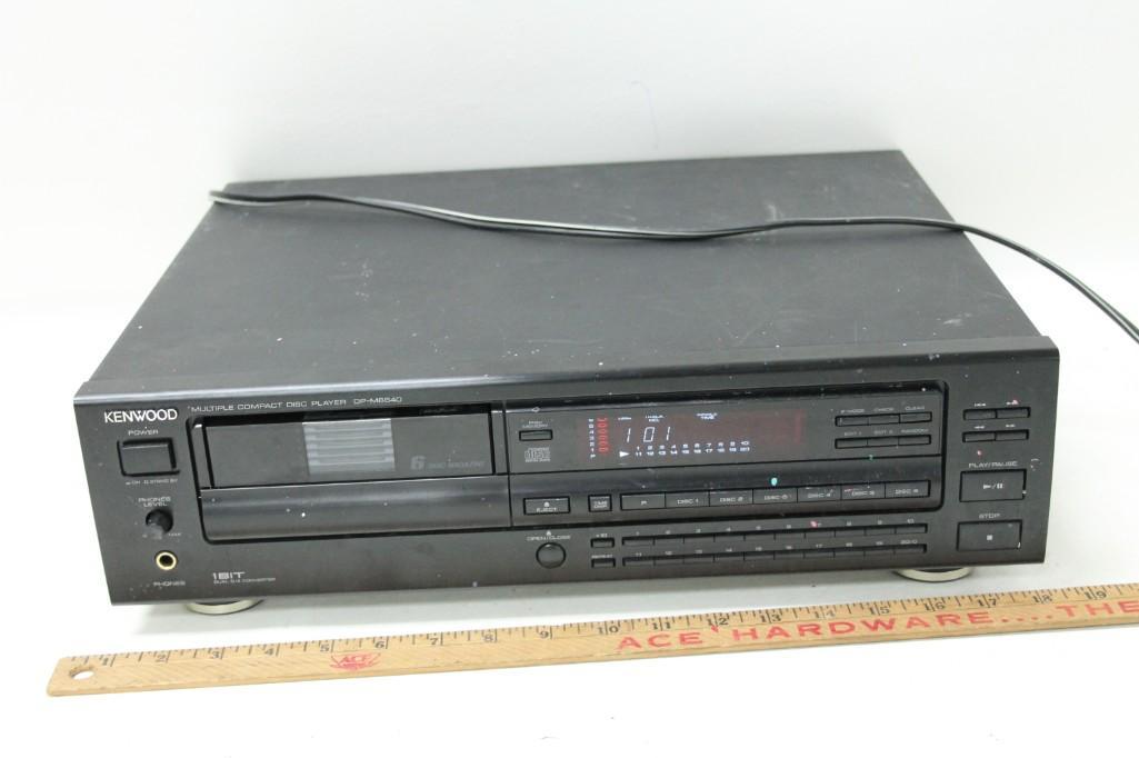 Kenwood 6 CD Disc Stereo Receiver (1 of 6)