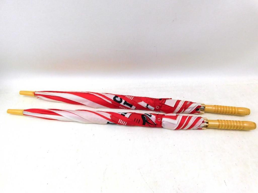 Pair of Chicago Bulls Rain Umbrellas (1 of 3)