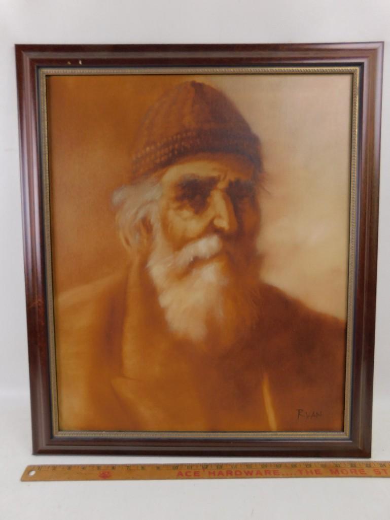 Framed Portrait Printed Signed- Ryan (1 of 5)