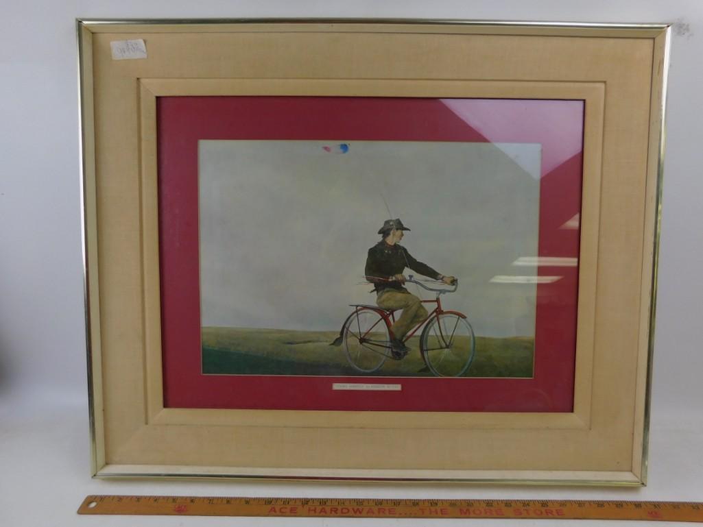 Framed Print "Young America" by Andrew Wyeth (1 of 5)