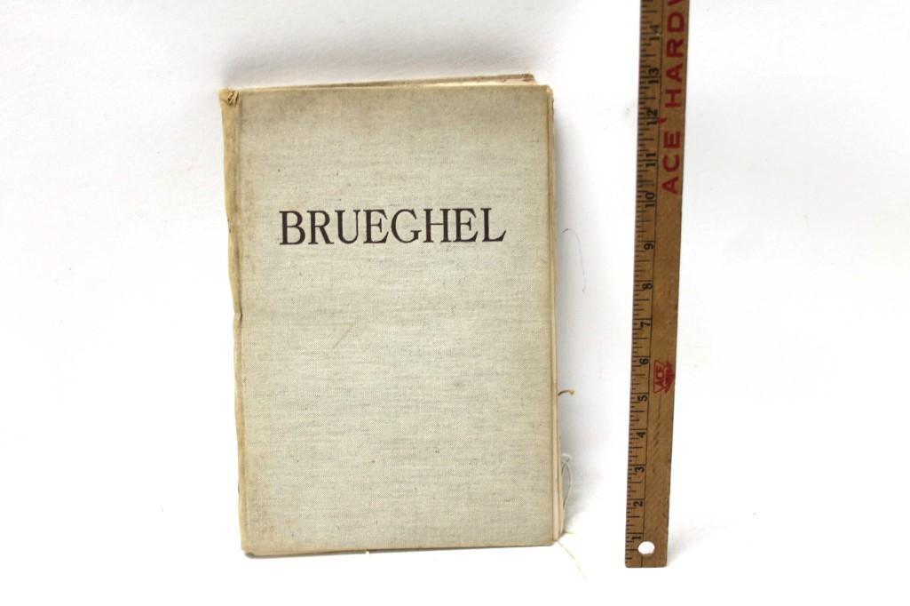 Brueghel The Elder Book of Prints 1937: Bruegel The Elder Book of Prints 1937 . Nice book of Pieter Brueghel art prints