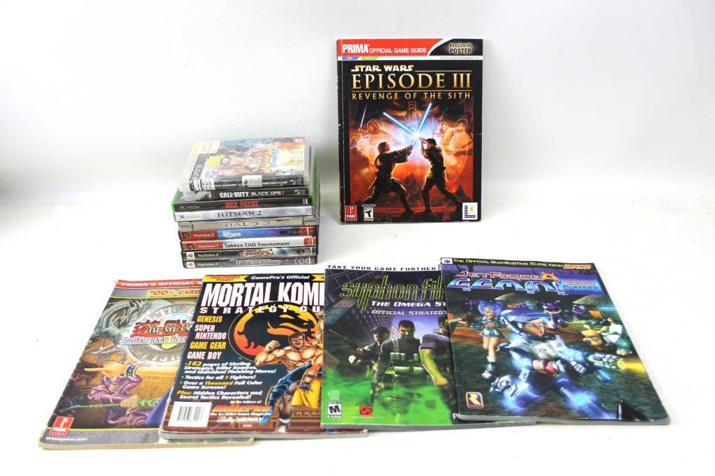 Lot of Video Games and Video Game Guides (1 of 3)