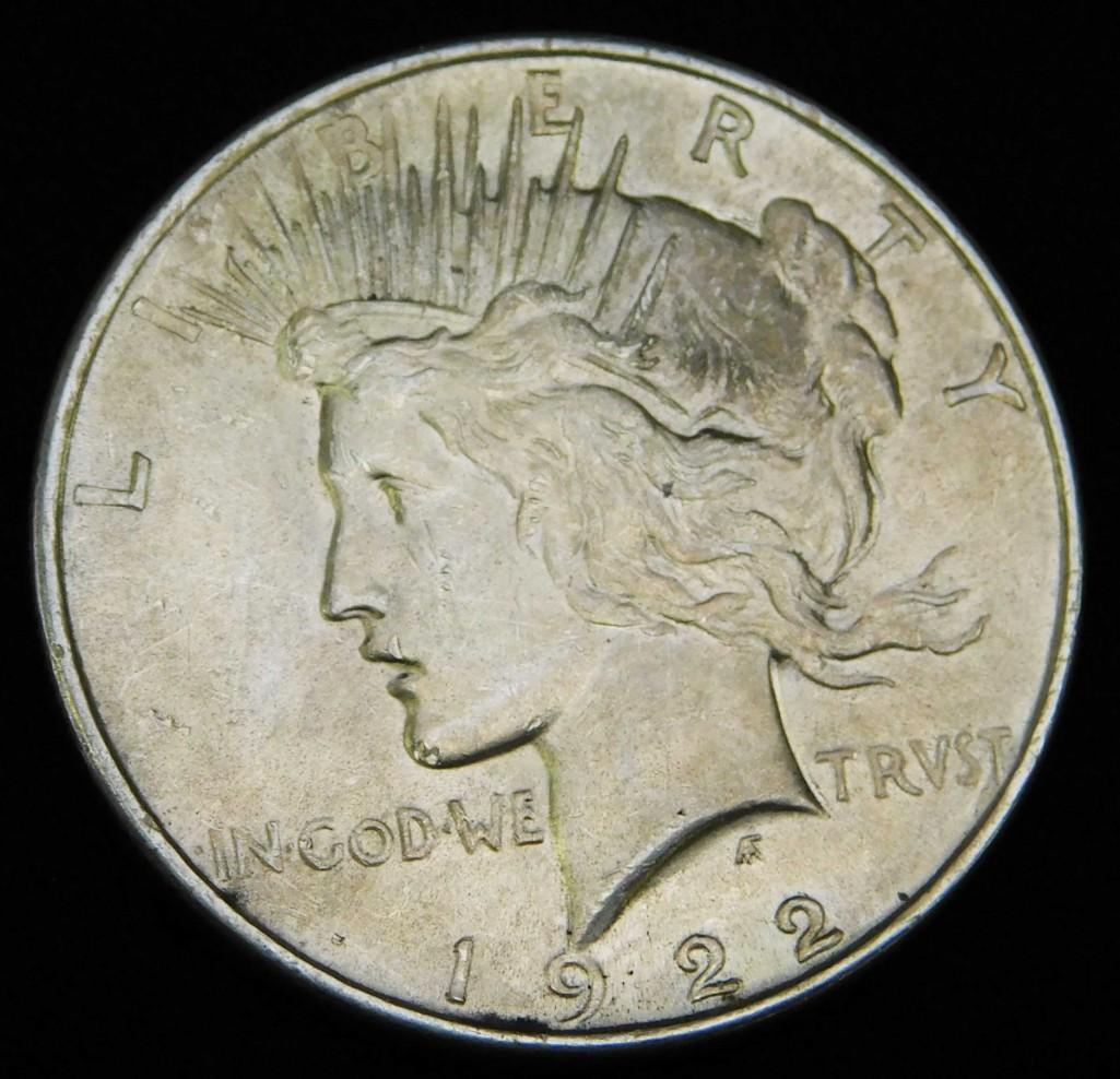 1922-P Silver Peace Dollar (1 of 2)