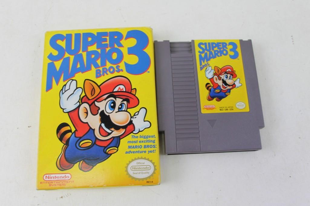 Super Mario Bros. 3 NES Game with Box (1 of 2)