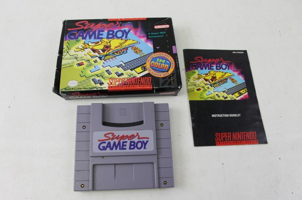 Super Game Boy with Box and Instructions for the SNES (1 of 2)