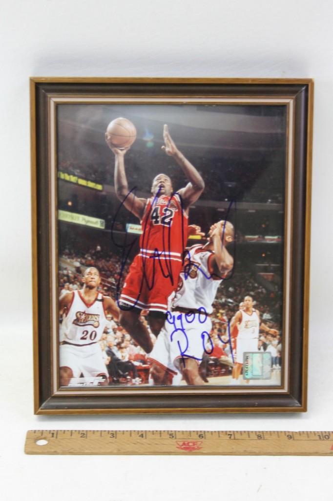 Signed Framed Elton Brand Photo No COA (1 of 3)