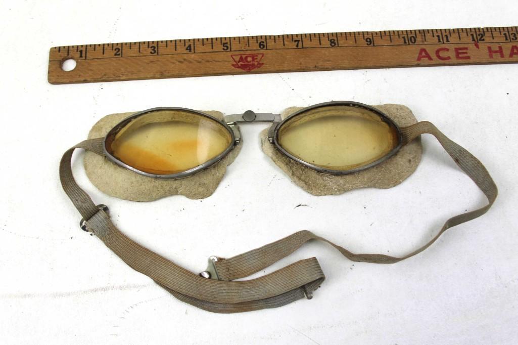 WW 2 German Luftwaffe Flying Goggles (1 of 3)