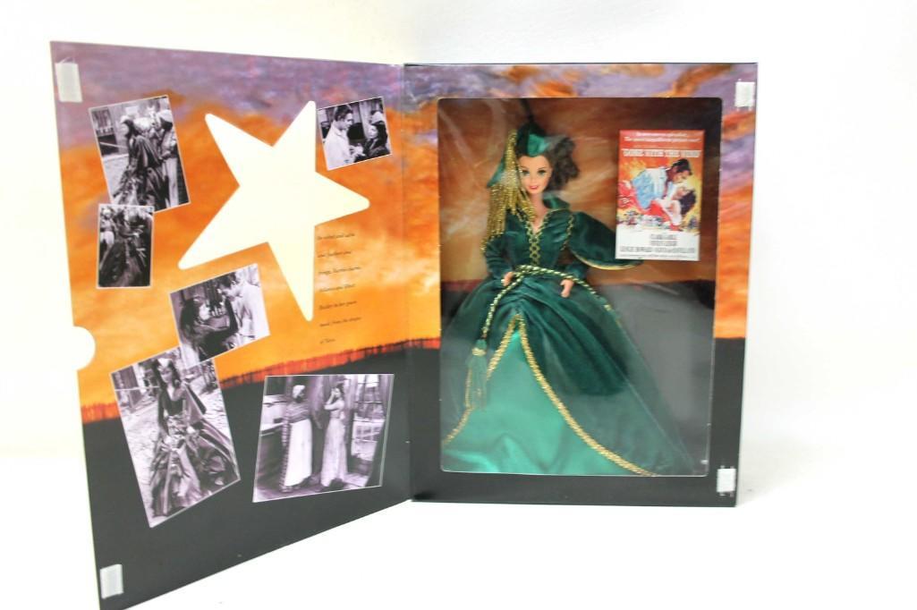 Barbie Gone with the Wind Scarlett O'hara in Green (1 of 3)