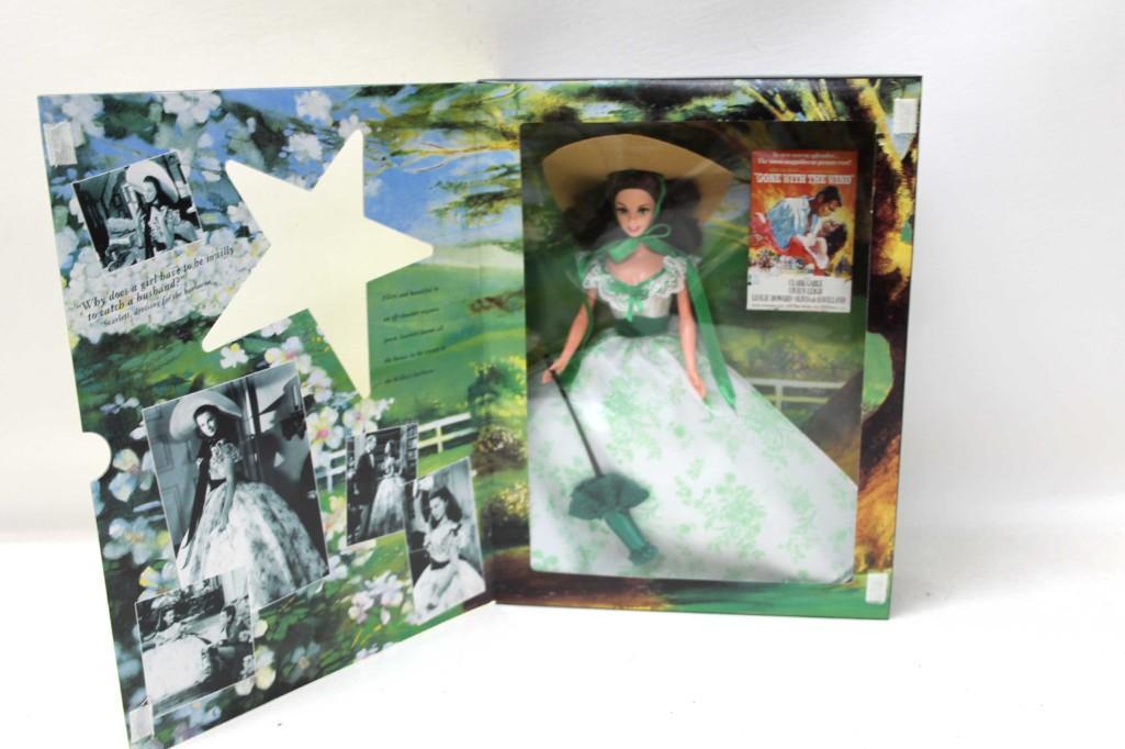 Barbie Gone with the Wind Scarlett O'hara in BBQ Dress (1 of 3)