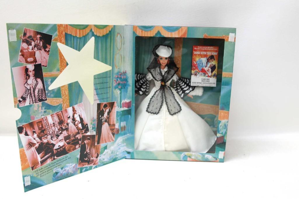 Barbie Gone with the Wind Scarlett O'hara in Black and (1 of 3)