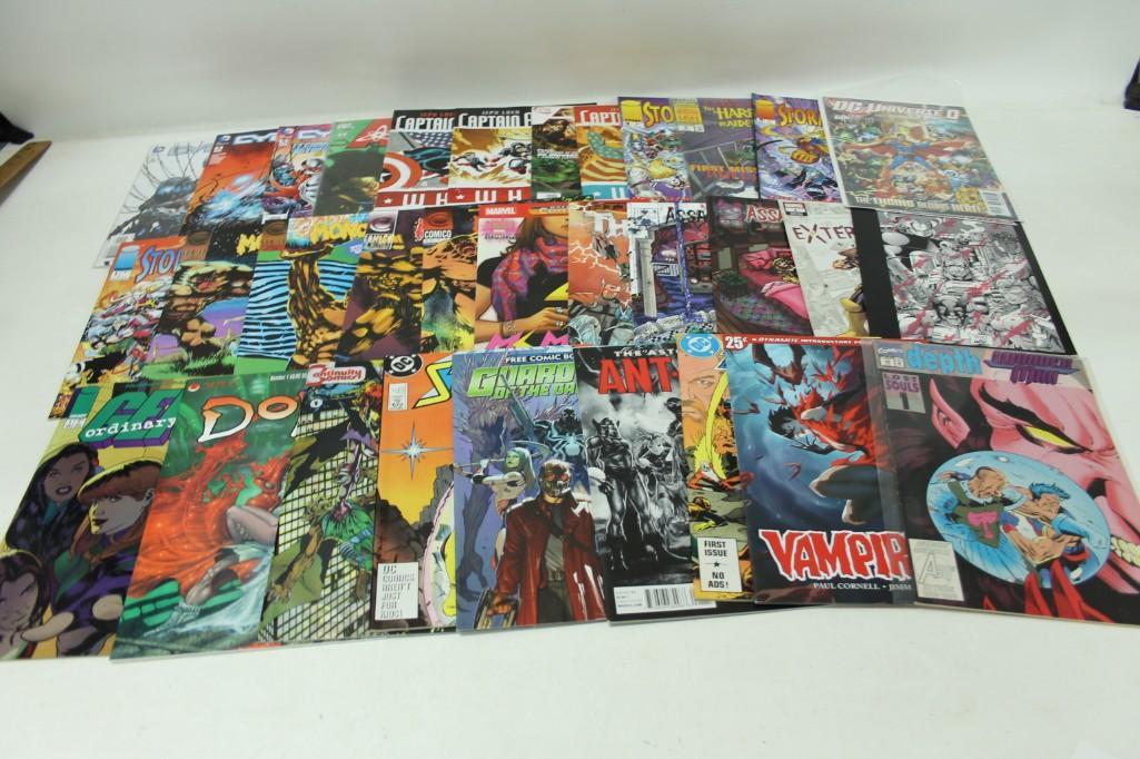 Lot of 32 Comic Books including Vampire, DC Universe, (1 of 3)