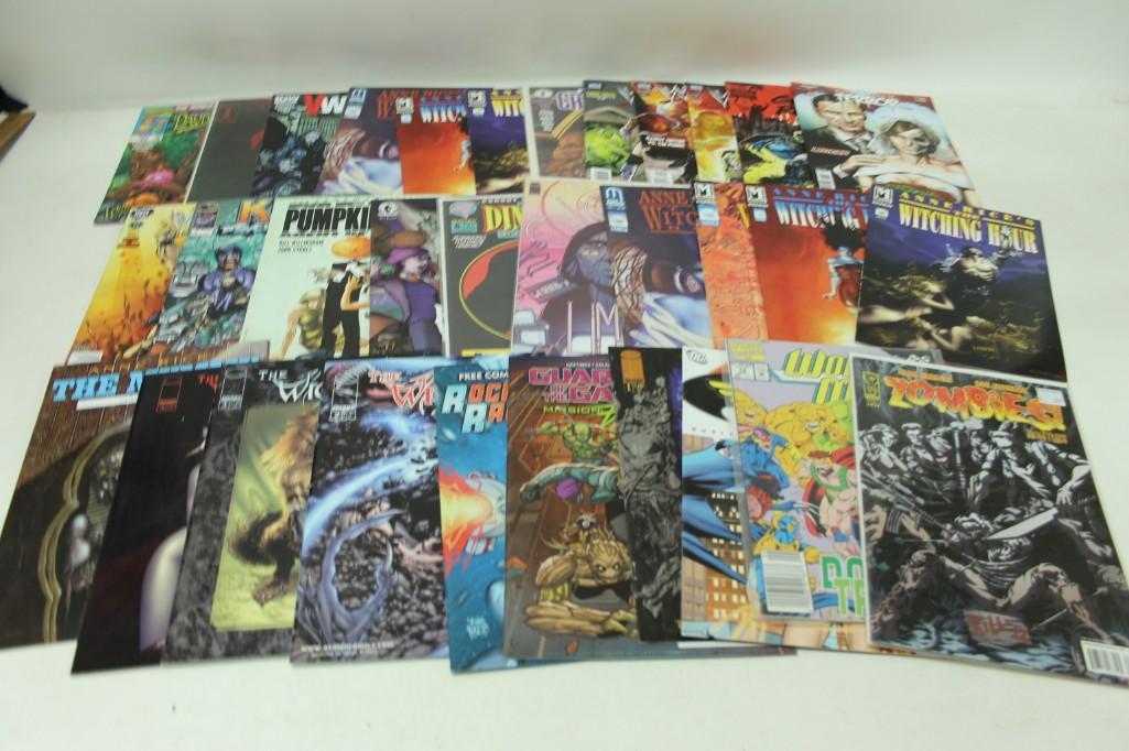 Lot of 32 Comics including Zombies! Anne Rice Witching (1 of 3)