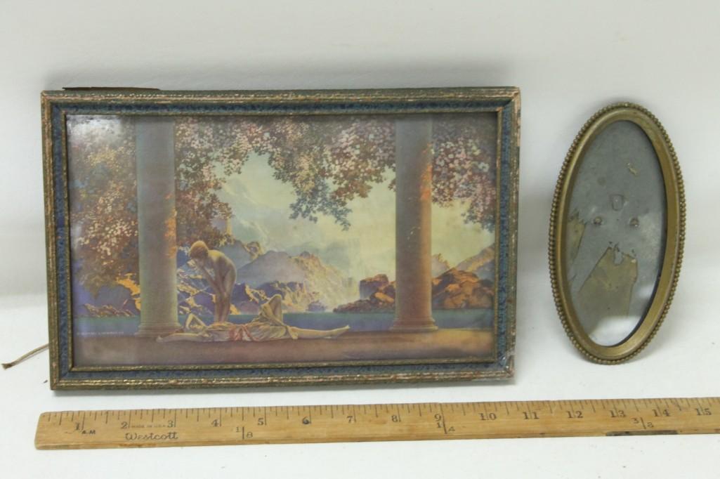Antique Framed Art Maxfield Parrish (1 of 4)