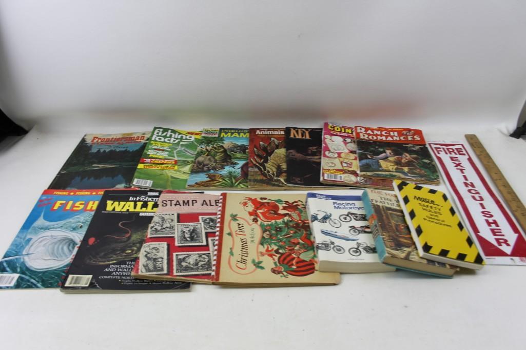 Lot of old magazines / Ephemera including Fishing, (1 of 6)