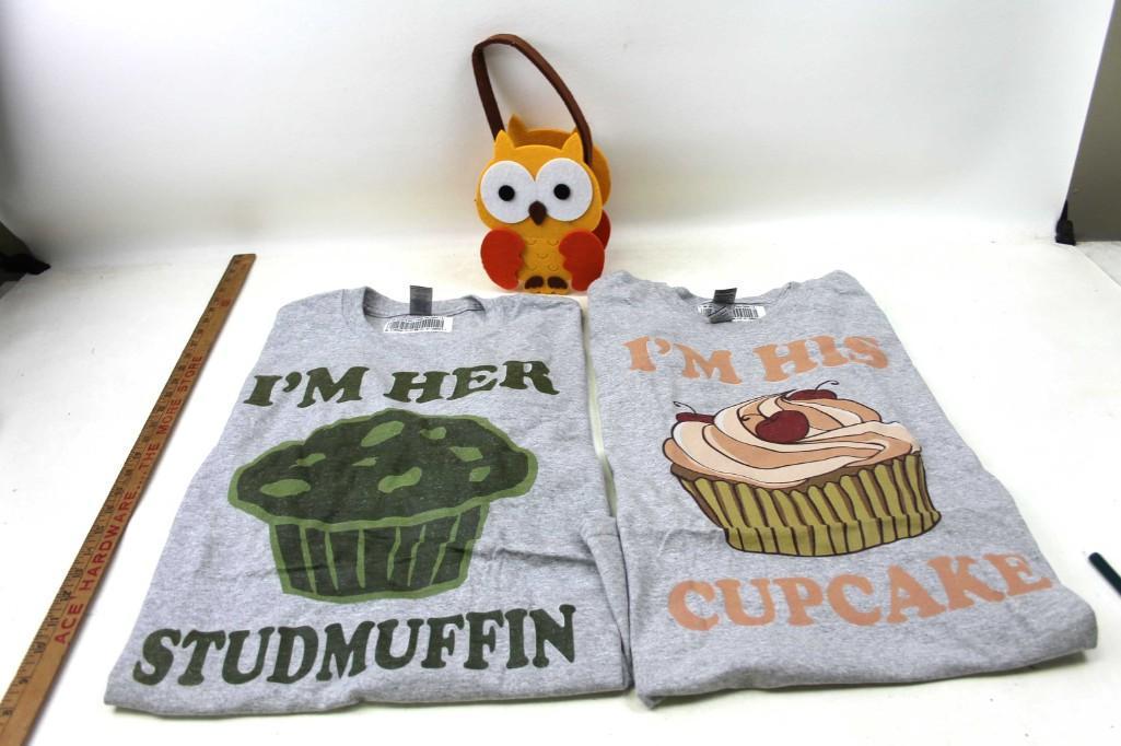 Novelty T-Shirts and Owl Bag (1 of 6)