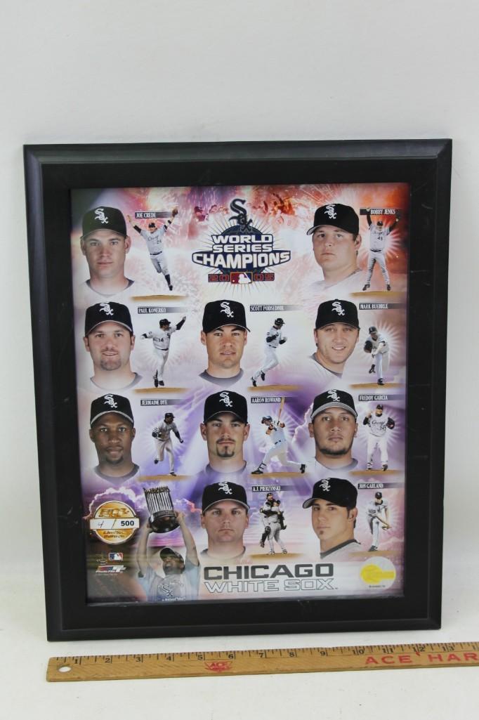 Framed Chicago White Sox 2005 World Series Champions (1 of 3)