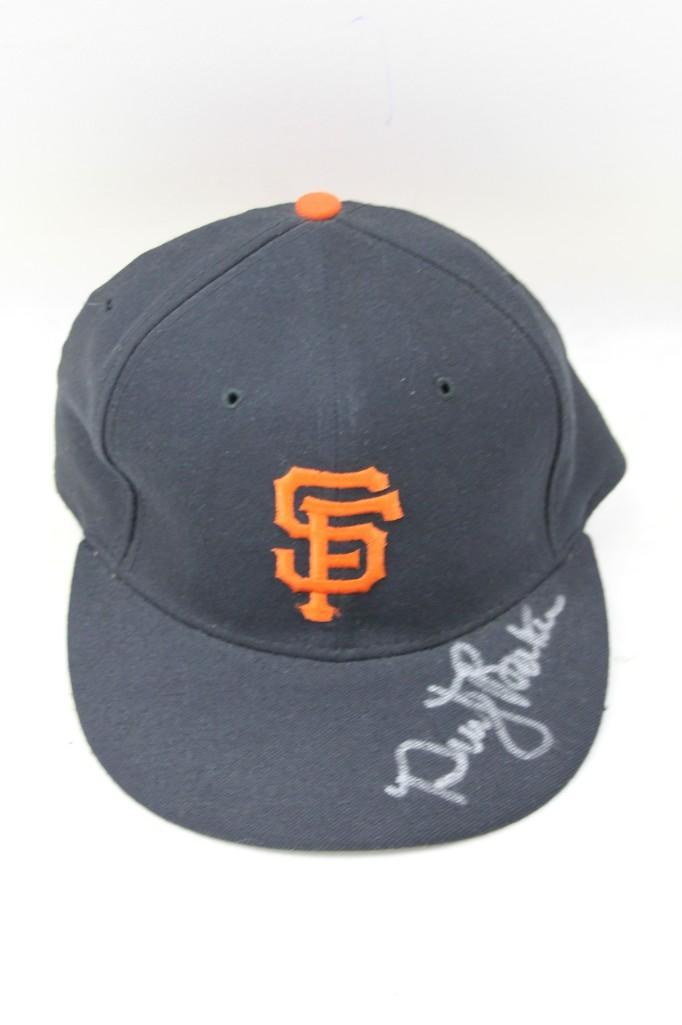 Dusty Baker Autographed San Francisco Giants Baseball: Dusty Baker Autographed San Francisco Giants Baseball Hat He was coach for the Giants prior to the Chicago Cubs world series win No COA