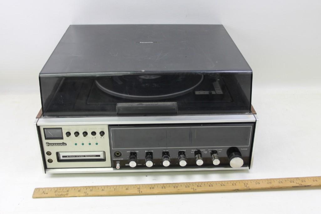 Panasonic Record Player Receiver 8 Track Player: Panasonic Record Player Receiver 8 Track Player Model SE-3280