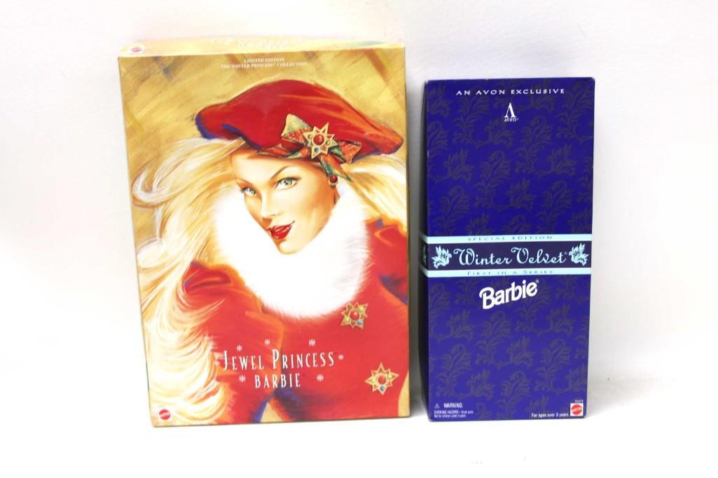 Lot of 2 Barbie Dolls NIB incl Jewel Princess Barbie (1 of 4)