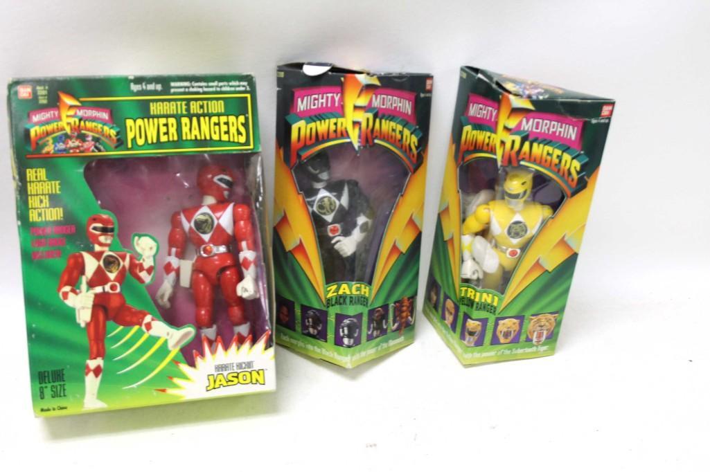 Lot of Bandai Mighty Morphin Power Rangers incl Karate (1 of 4)