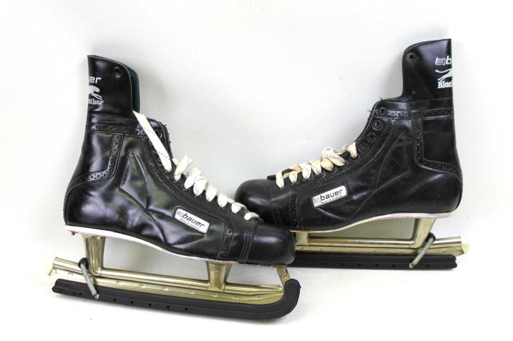 Bauer Black Panther Hockey Skates Sz 12 (1 of 4)