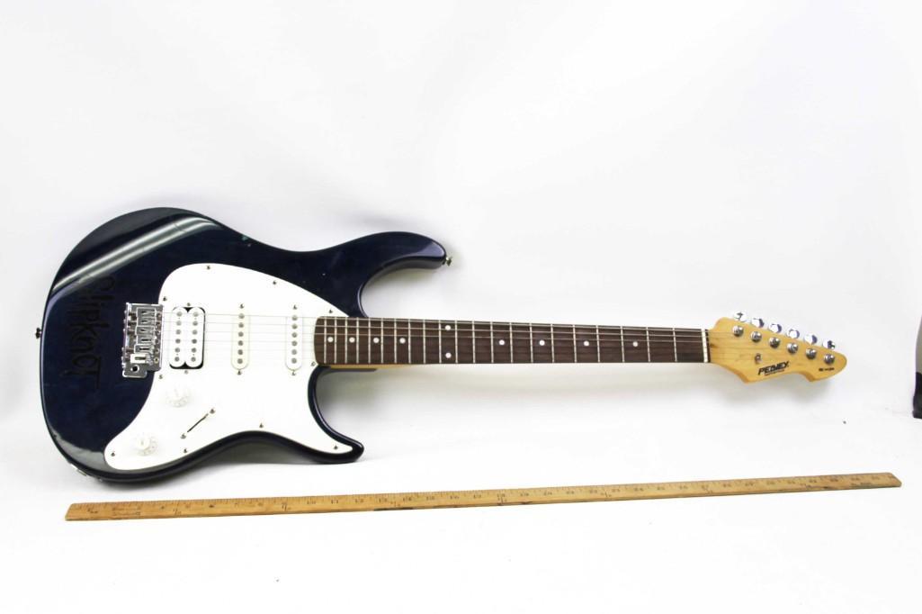 Peavey Raptor Plus Exp Electric Guitar Dark Blue (1 of 7)