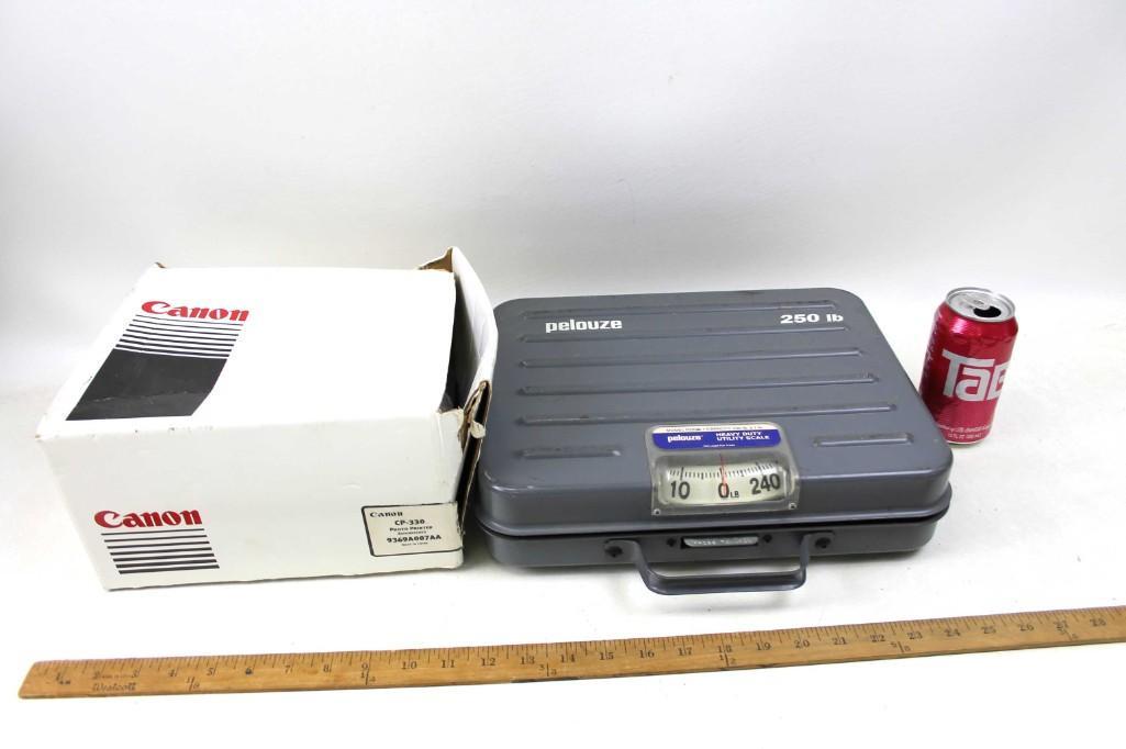 Pelouze Heavy Duty Utility Scale and a Canon Photo (1 of 4)