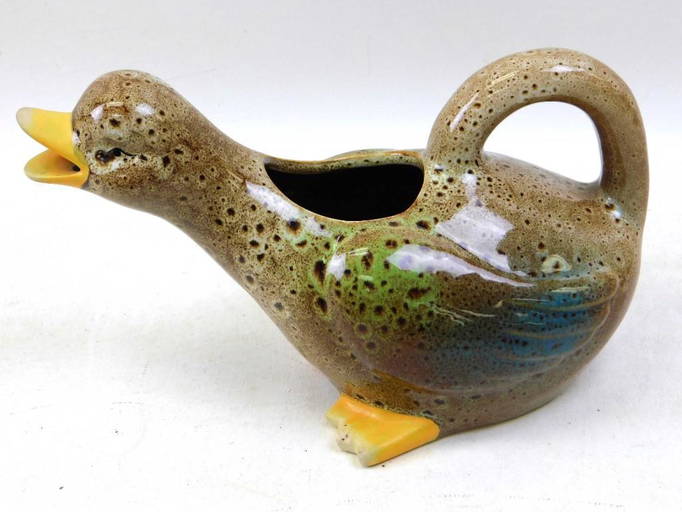 Ceramic Duck Pitcher
