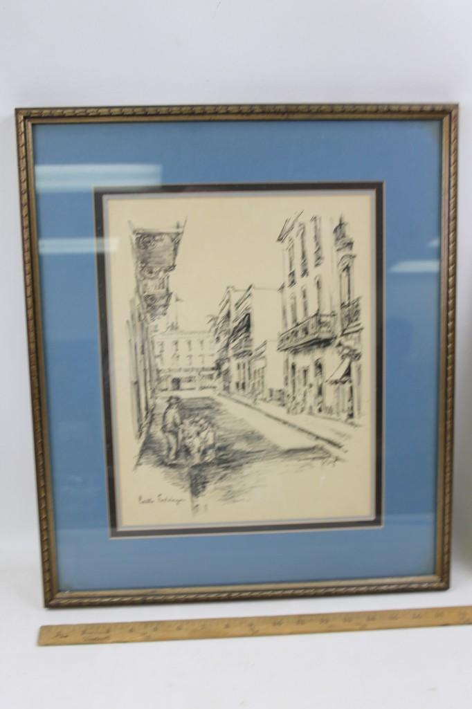 Framed Prints P. Sigal of Calle Fortaleza etc. (1 of 6)