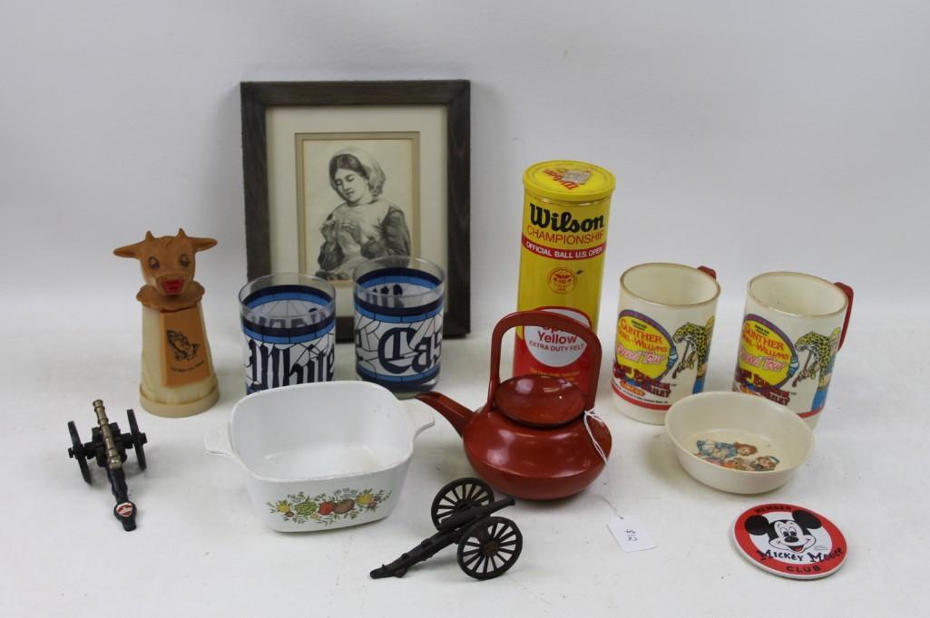 Large Misc. Lot Including White Castle Glasses Mini (1 of 7)