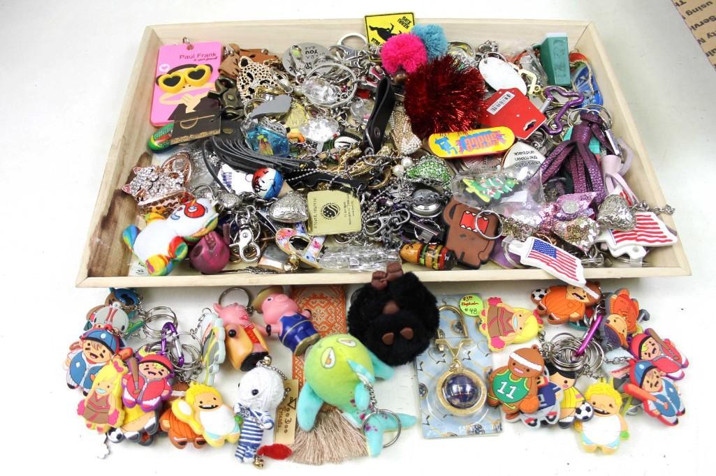 Large Lot of Keychains: Large Lot of Key chains Lots of fun ones here
