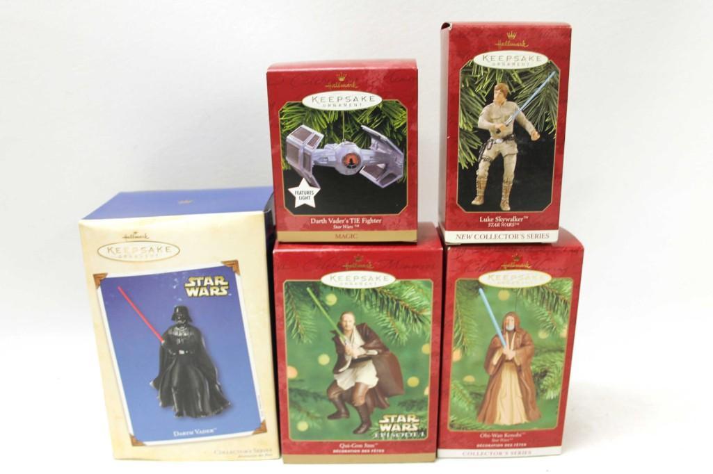 Lot of Star Wars Hallmark Keepsake Ornaments (1 of 3)