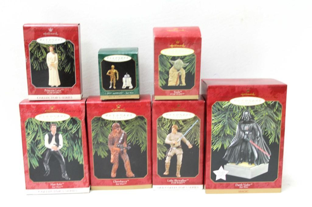 7 Star Wars Hallmark Keepsake Ornaments (1 of 3)